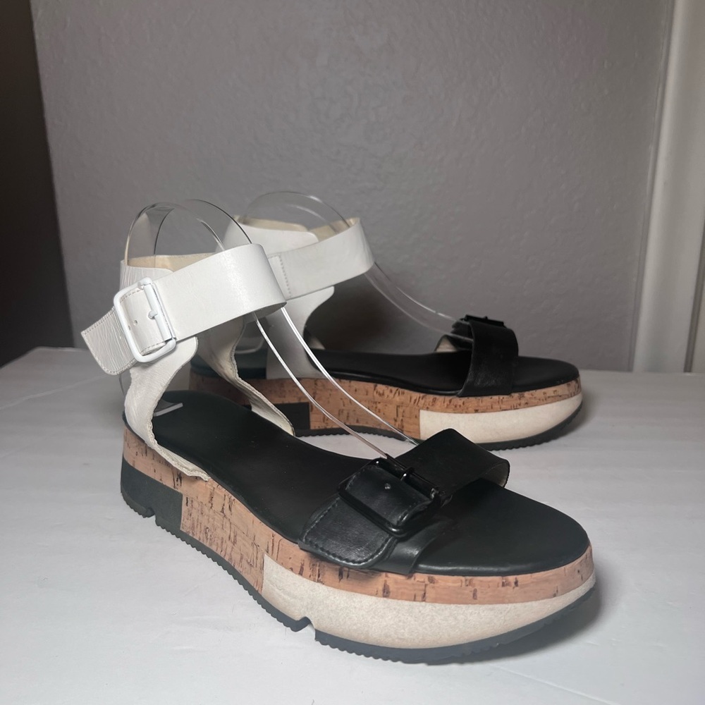 AGL Attilio Giusti Leombruni Cork Platform Strappy Sandals